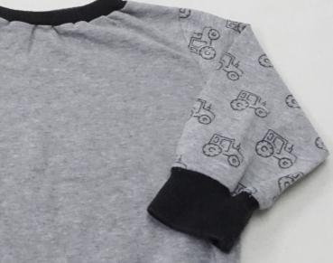 Langarmshirt Gr. 68 selbstgenäht (2399)